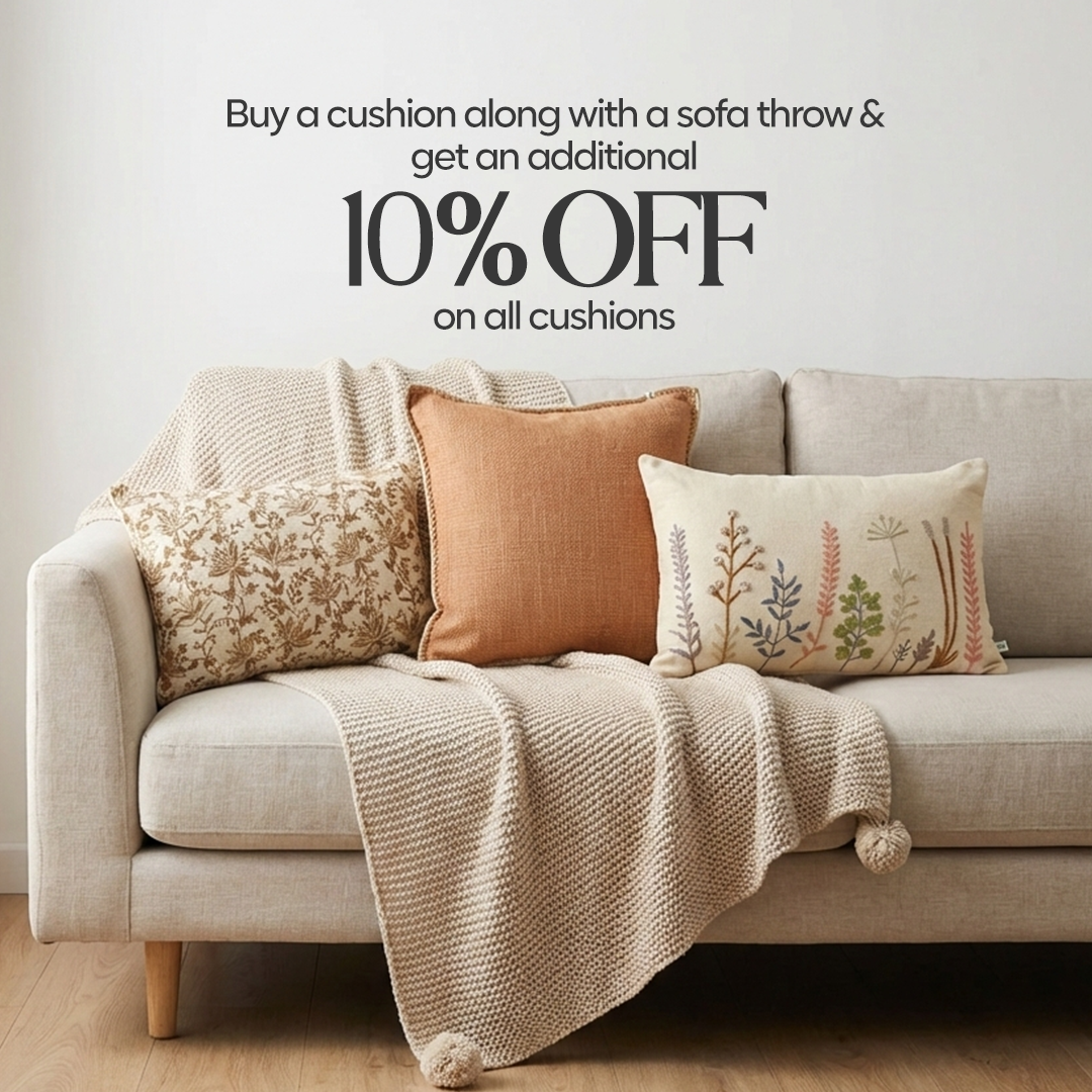 Paudha’s Exquisite All-Season Wavy Breathable Knitted Sofa Throw - Celestial White
