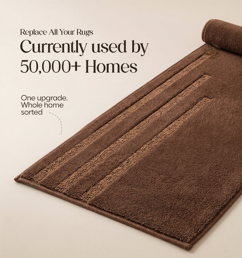 Paudha Luxe Comfort Multi-Area Runner - Cocoa Elm