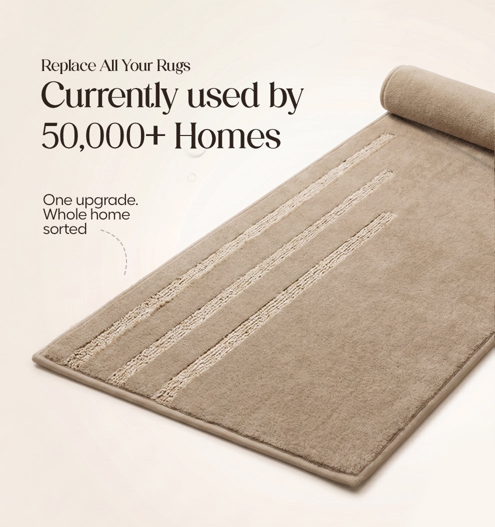 Paudha Luxe Comfort Multi-Area Runner - Hazel Dune