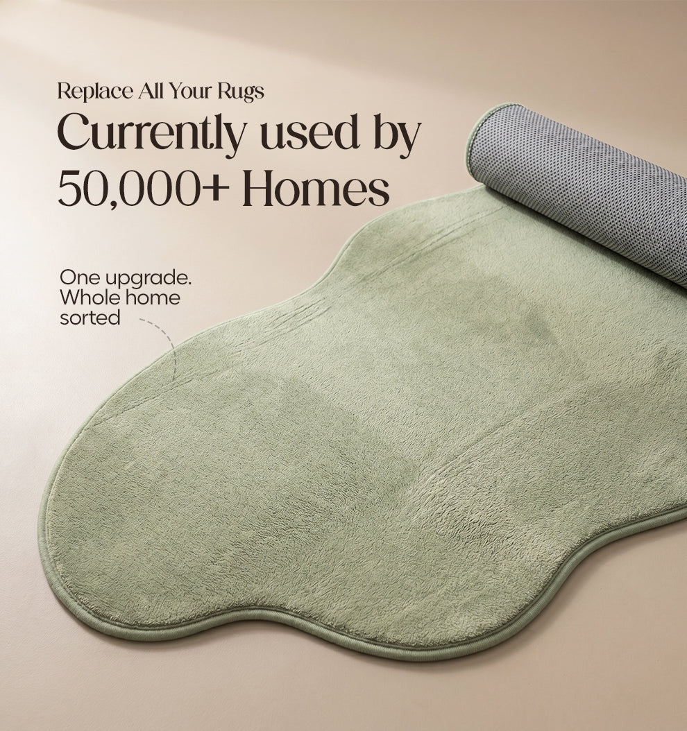 Paudha Sculpted Luxe Comfort Multi-Area Runner - Forest Veil