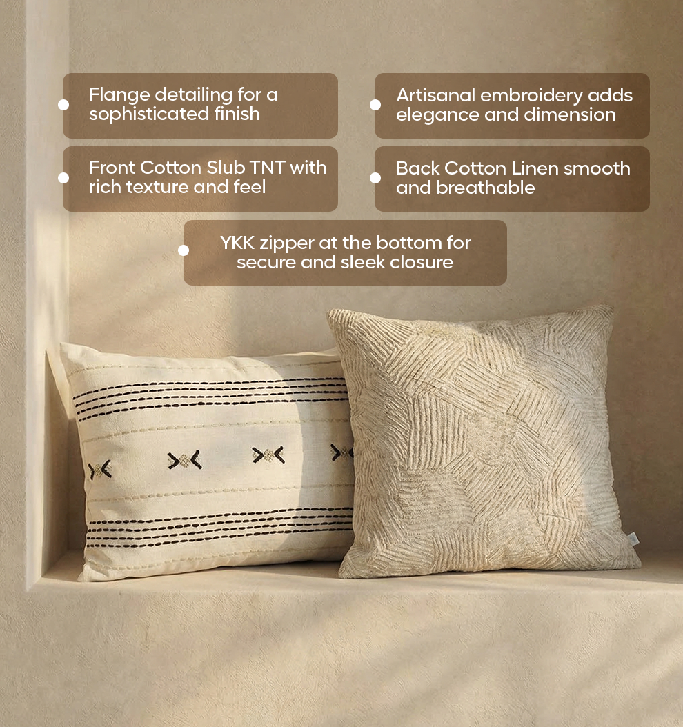 Luxury Sofa Makeover Set | Frosted Granite Knitted Sofa Throw paired with Cushions -Set of 4