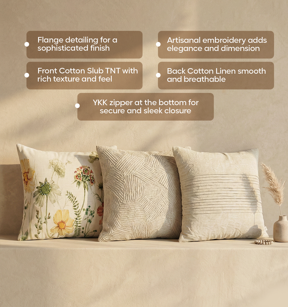Luxury Sofa Makeover Set | Deep Mahogany Knitted Sofa Throw paired with Cushions - Set of 6