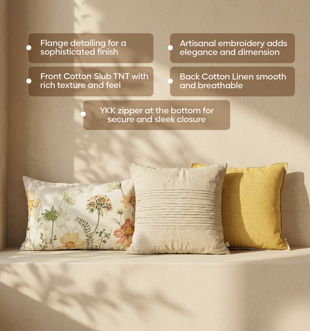 Luxury Sofa Makeover Set | Earth Olive Knitted Sofa Throw paired with Cushions - Set of 6