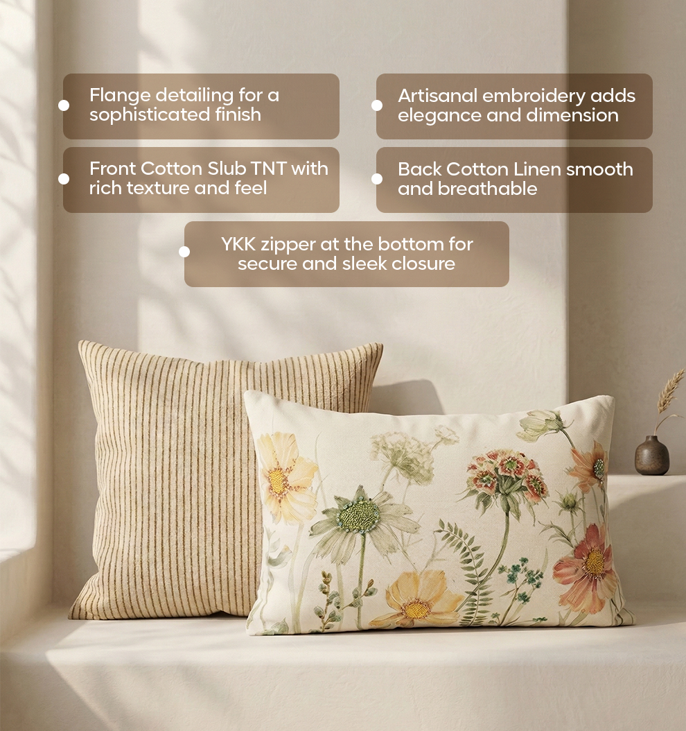 Luxury Sofa Makeover Set | Cinnamon Blaze Knitted Sofa Throw paired with Cushions - Set of 4