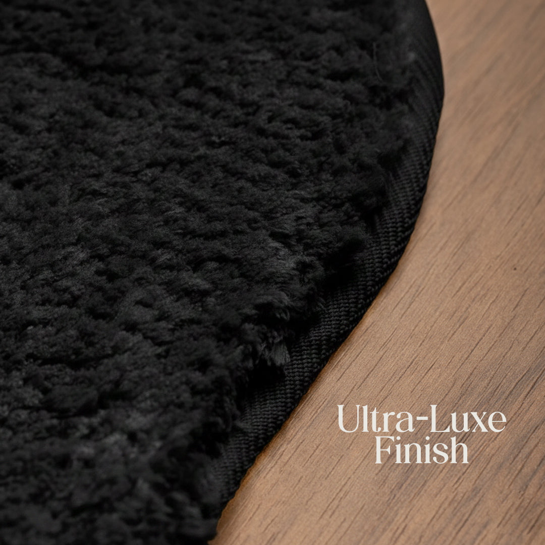 Paudha’s Sculpted Bedside Runner- Velvet Night