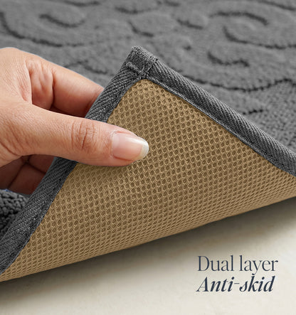 Botanical Royale Foam - Padded Bathmat - Platinum Dusk