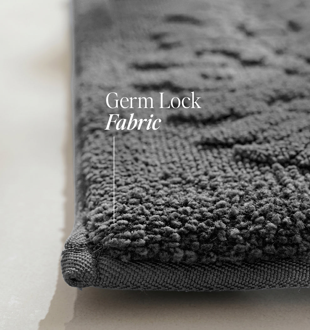 Botanical Royale Foam - Padded Bathmat - Platinum Dusk