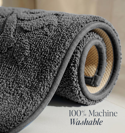 Botanical Royale Foam - Padded Bathmat - Platinum Dusk