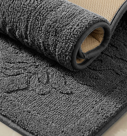 Botanical Royale Foam - Padded Bathmat - Platinum Dusk