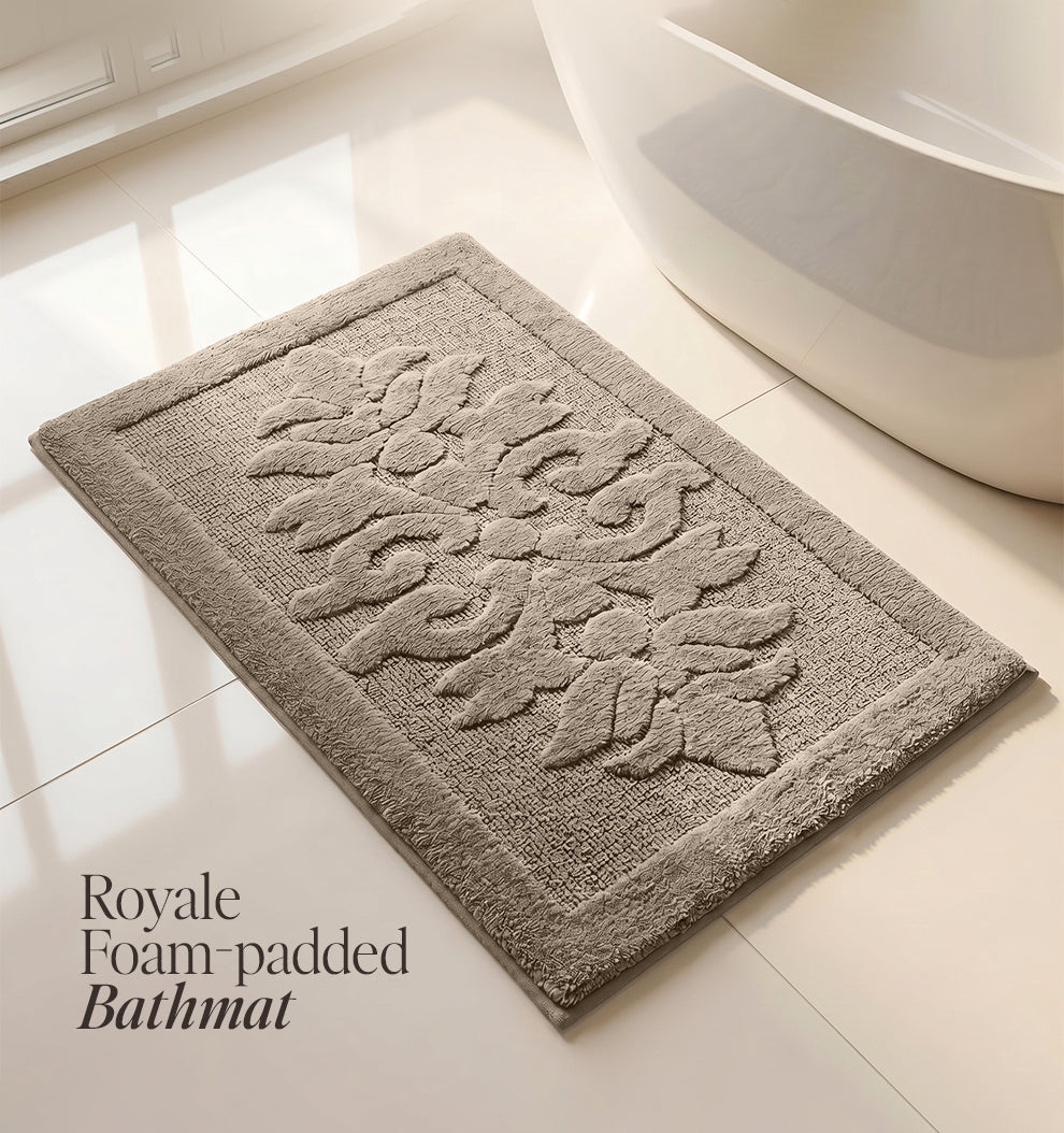 Botanical Royale Foam - Padded Bathmat - Desert Elysium