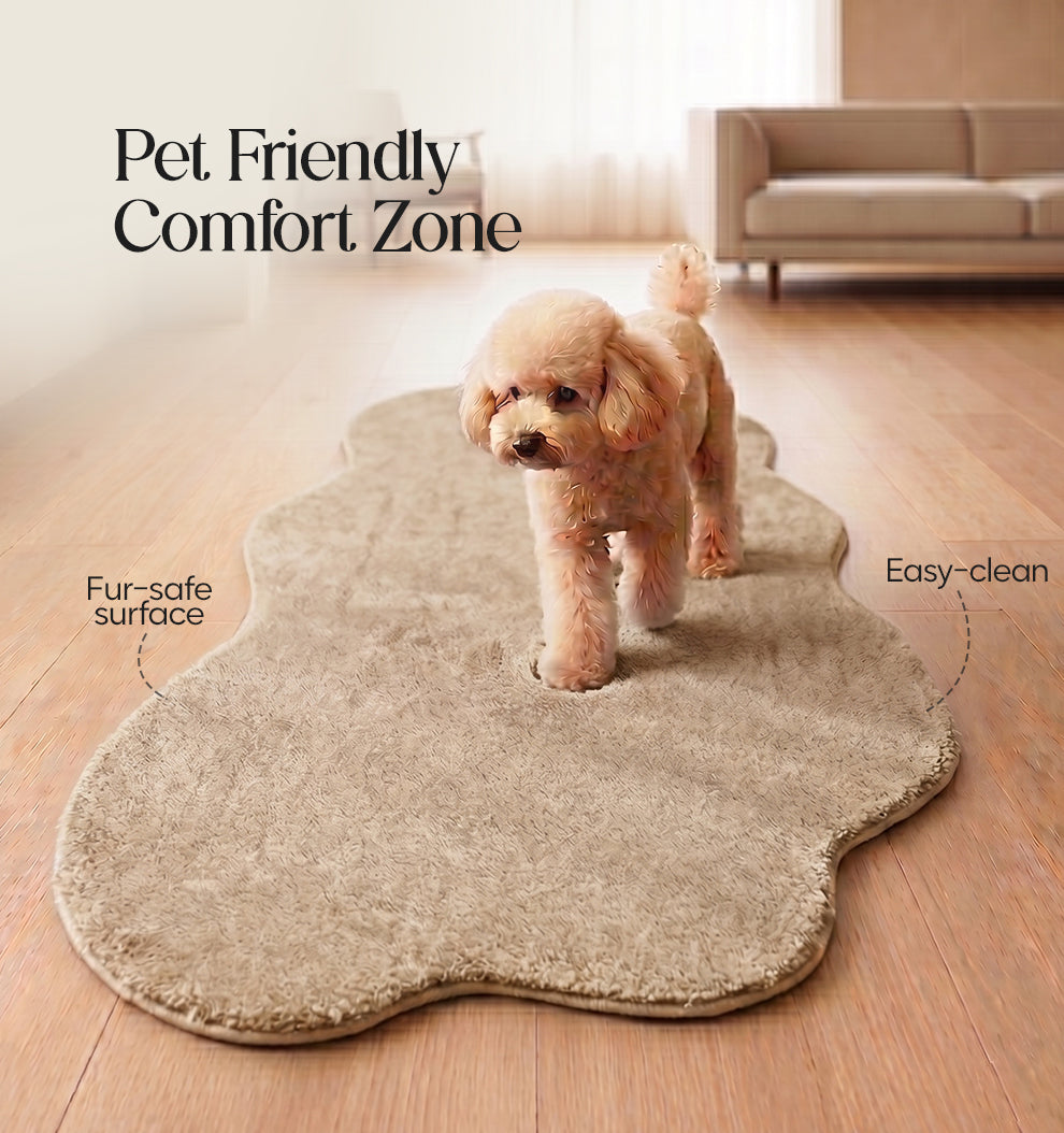 Paudha Sculpted Luxe Comfort Multi-Area Runner - Sand Whisper