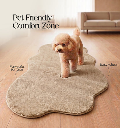 Paudha Sculpted Luxe Comfort Multi-Area Runner - Sand Whisper