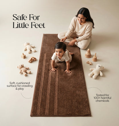 Paudha Luxe Comfort Multi-Area Runner - Cocoa Elm