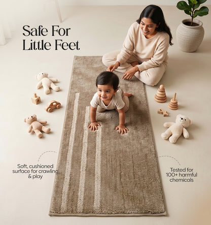 Paudha Luxe Comfort Multi-Area Runner - Hazel Dune