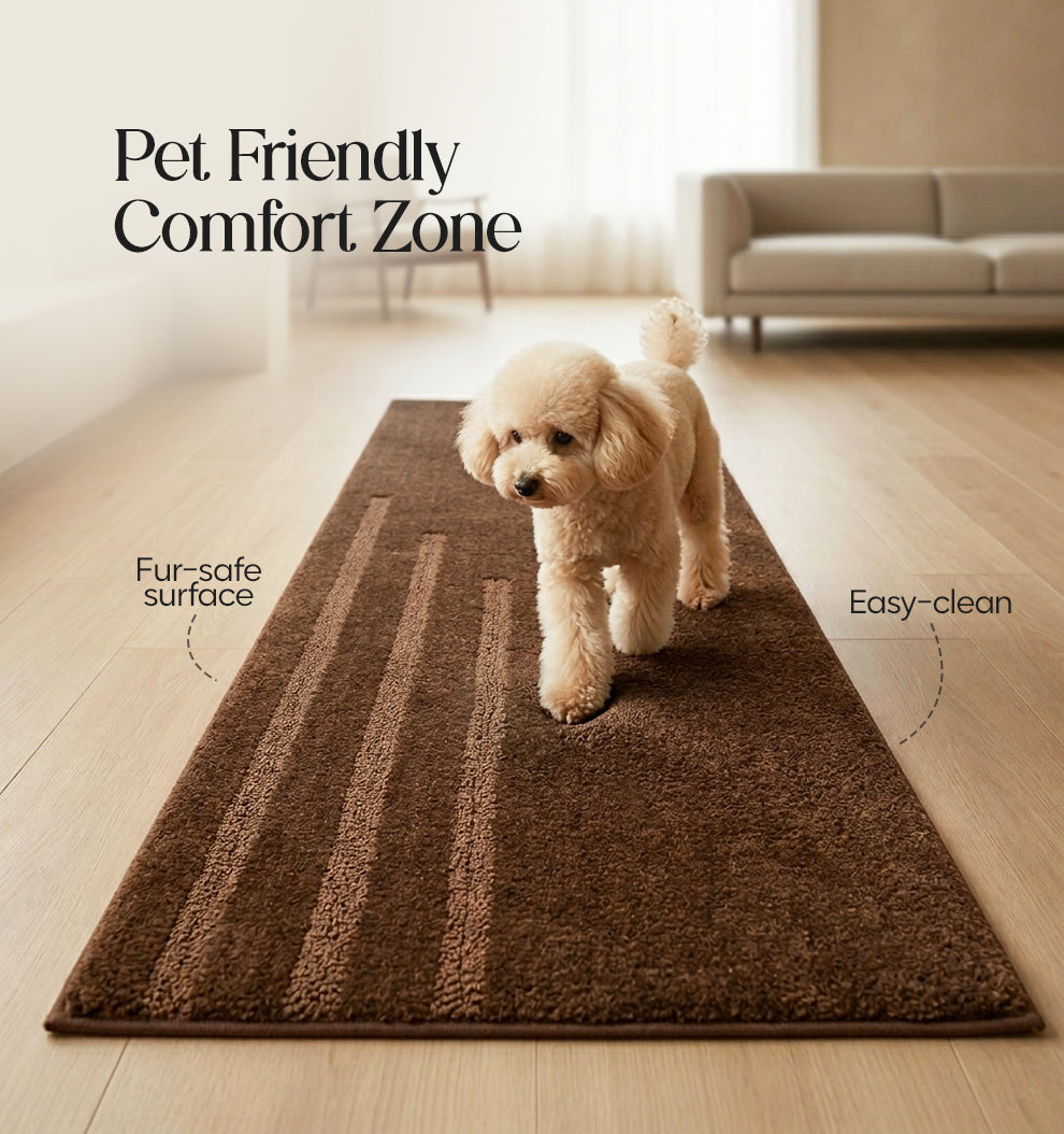 Paudha Luxe Comfort Multi-Area Runner - Cocoa Elm