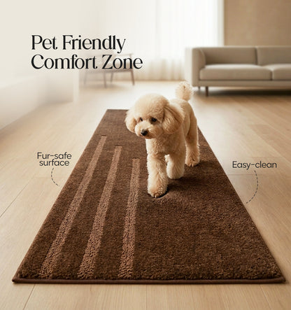 Paudha Luxe Comfort Multi-Area Runner - Cocoa Elm
