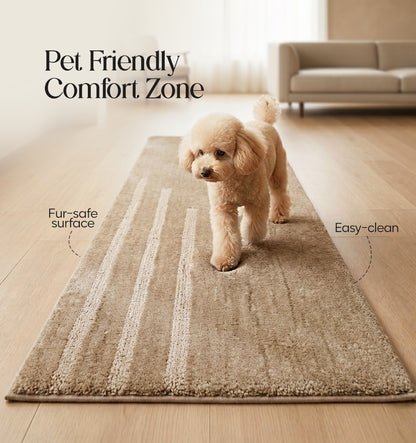 Paudha Luxe Comfort Multi-Area Runner - Hazel Dune