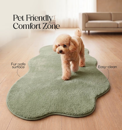 Paudha Sculpted Luxe Comfort Multi-Area Runner - Forest Veil