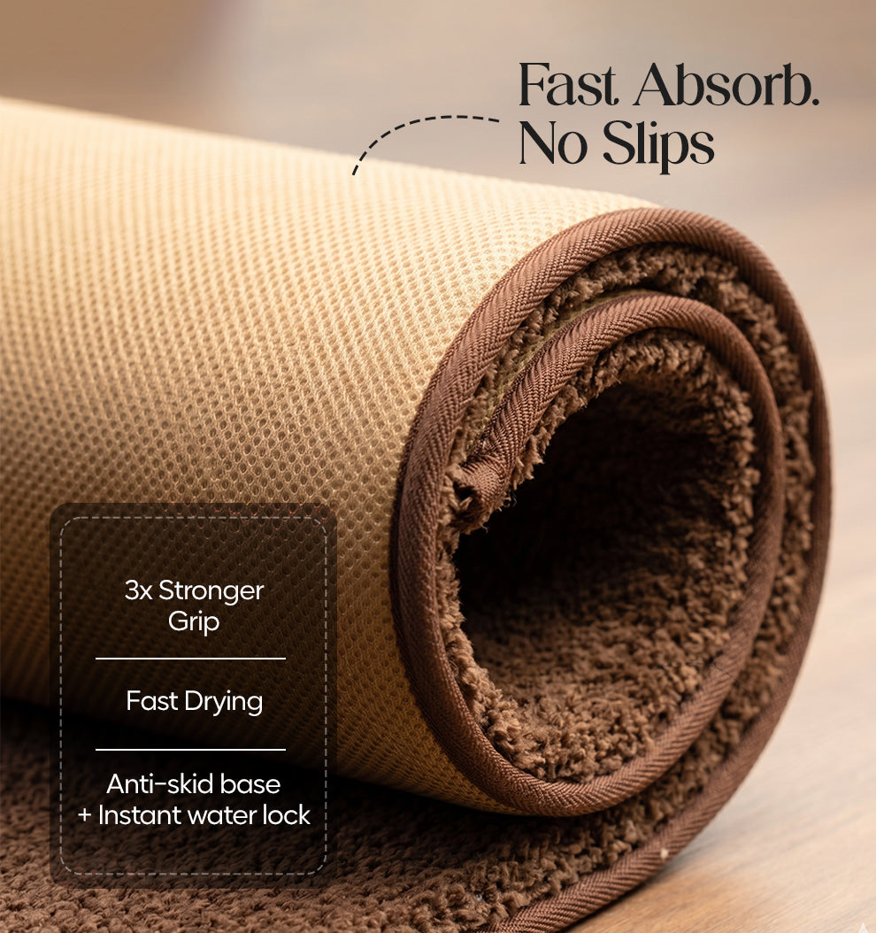 Paudha Luxe Comfort Multi-Area Runner - Cocoa Elm