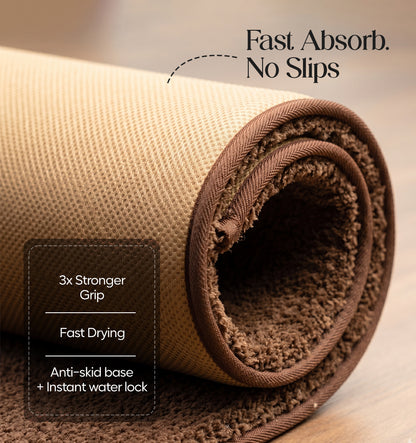 Paudha Luxe Comfort Multi-Area Runner - Cocoa Elm