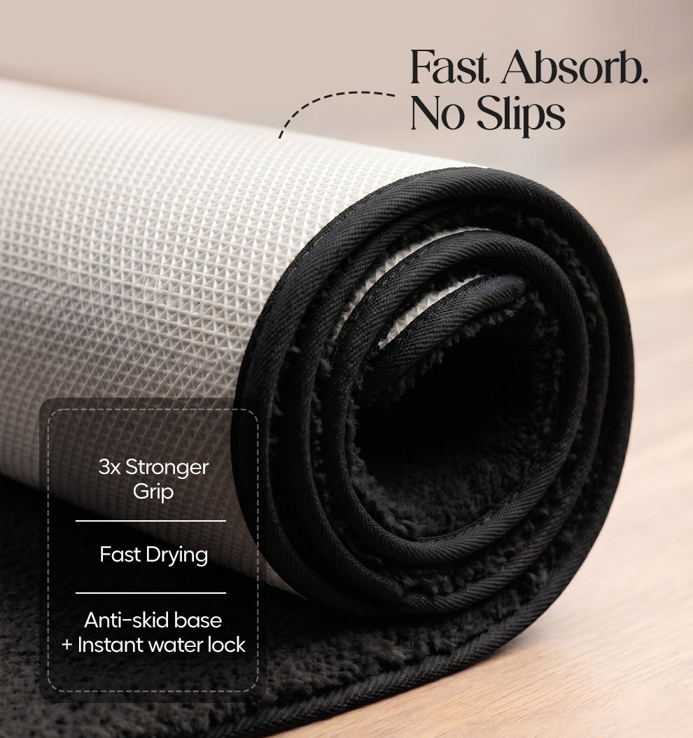 Paudha Sculpted Luxe Comfort Multi-Area Runner - Velvet Night