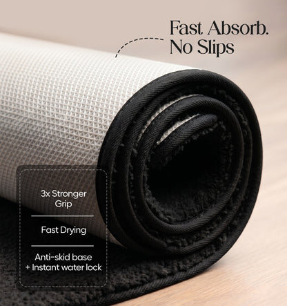 Paudha Sculpted Luxe Comfort Multi-Area Runner - Velvet Night