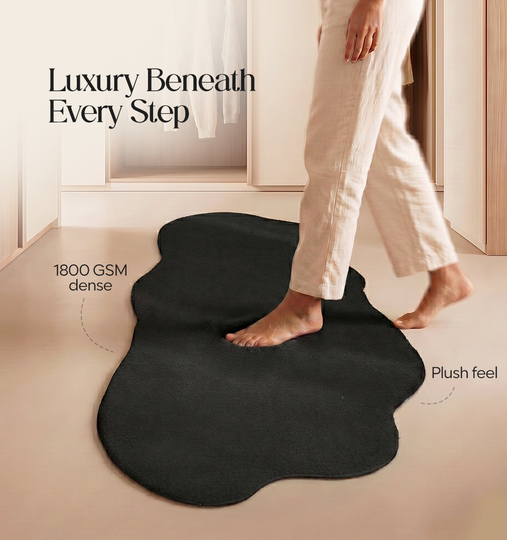 Paudha Sculpted Luxe Comfort Multi-Area Runner - Velvet Night