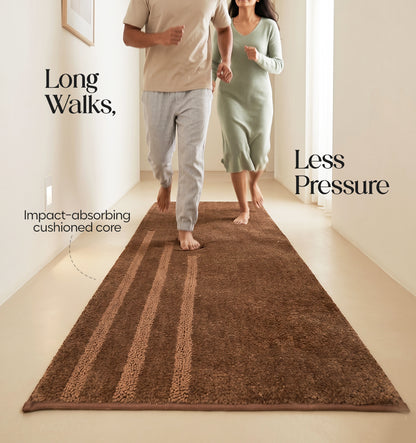 Paudha Luxe Comfort Multi-Area Runner - Cocoa Elm