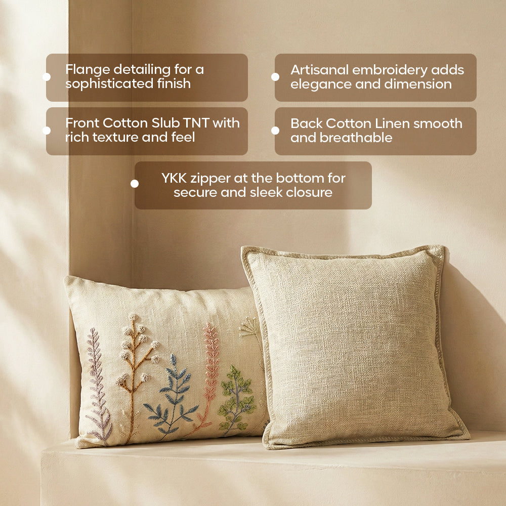 Luxury Sofa Makeover Sets | Knitted Sofa Throw & Paired Cushions - Twilight Slate - Set of 4