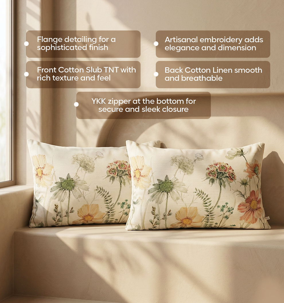 Luxury Sofa Makeover Set | Deep Mahogany Knitted Sofa Throw paired with Cushions - Set of 2