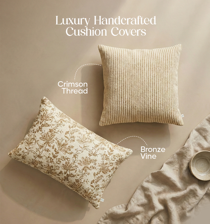 Luxury Sofa Makeover Set |Ivory Cloud Knitted Sofa Throw paired with Cushions - Set of 4
