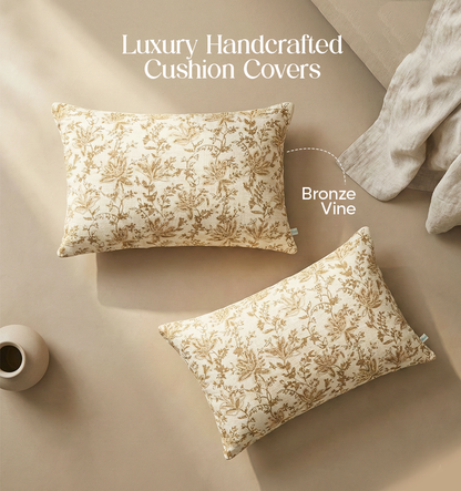 Luxury Sofa Makeover Set | Ivory Cloud Knitted Sofa Throw paired with Cushions - Set of 2