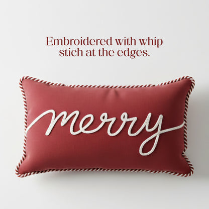 Paudha’s Handcrafted Cotton Filled Christmas Cushions – Merry Luxe