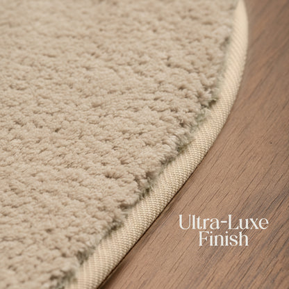 Paudha’s Sculpted Bedside Runner- Sand Whisper