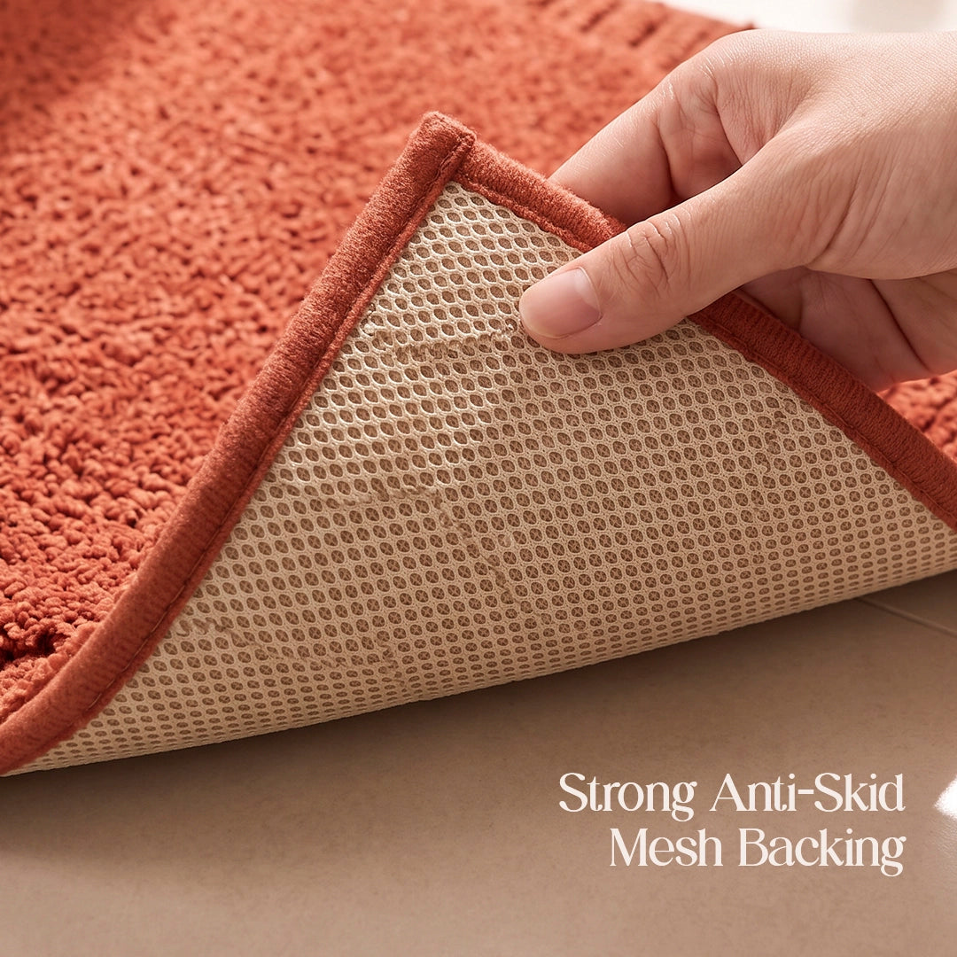 Contour Set Foam Padded Bathmat - Terra Oasis