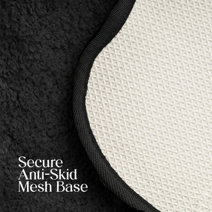 Paudha’s Sculpted Bedside Runner- Velvet Night