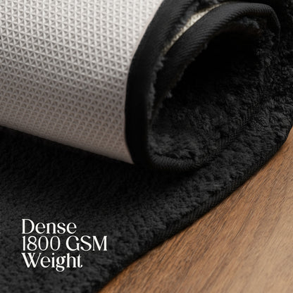 Paudha’s Sculpted Bedside Runner- Velvet Night